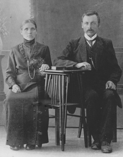 Johan Evert ja Mathilda Wilhelmina Koskinen