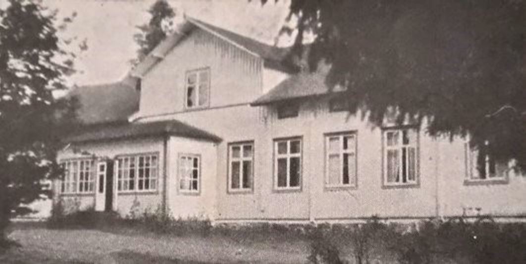 Salaisten kartanon päärakennus Halikossa. Rakennus on purettu. Kuva Suomen maatilat 1932, osa 3.